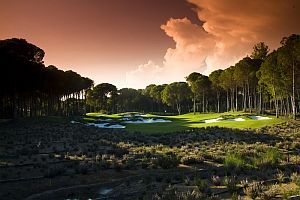 Carya Golf Abendstimmung Belek